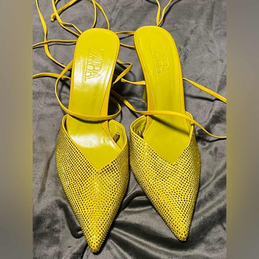 Zara heels size 40 worn once